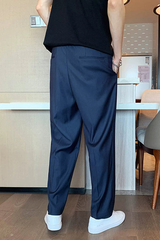 センタープレスワイドスラックス10017