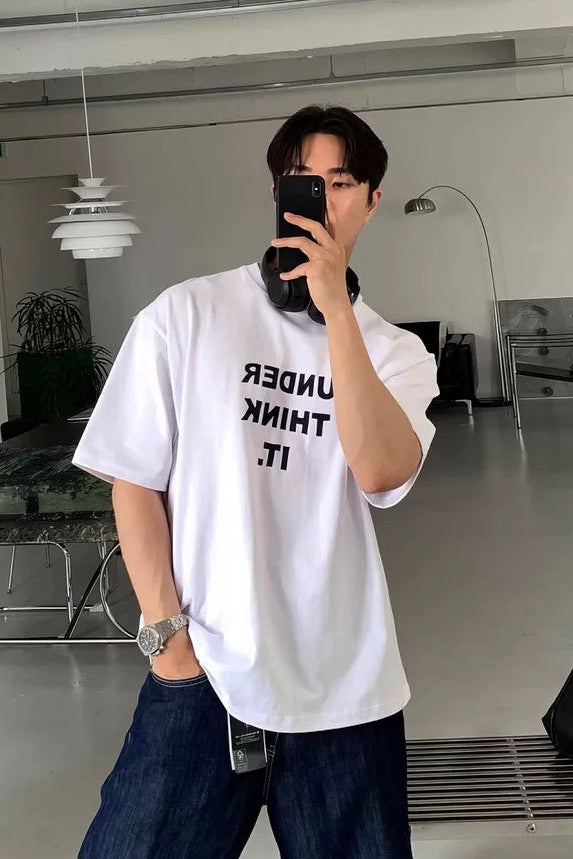 レトロプリント オーバーTシャツ10020