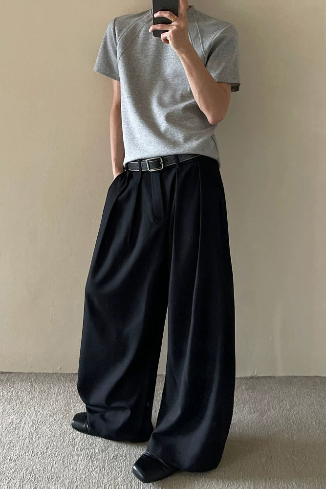 モダンワイドスラックス10034